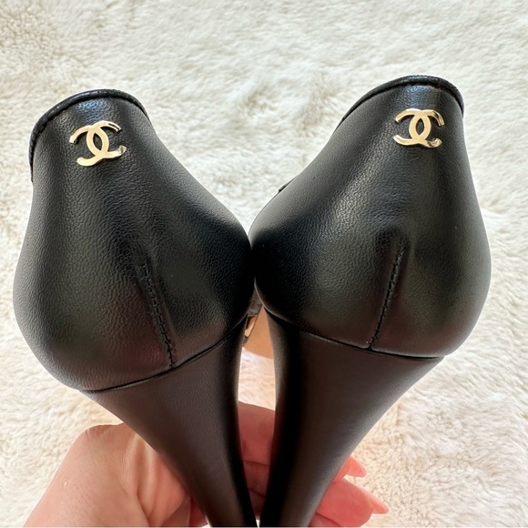 NEW!!! CHANEL women high heels shoes size 36EU Authentic Retail 975$ - Picture 6 of 9